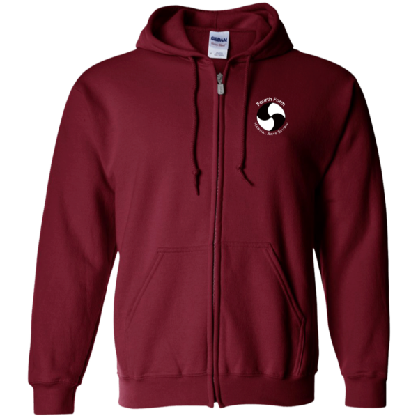 Logo and Kata Zip Up Hooded Sweatshirt
